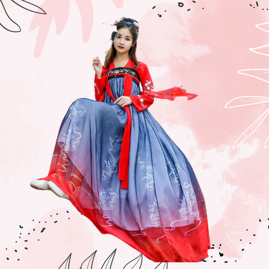 Hanappeal - Chinese Luxury Hanfu - Tang Dynasty, Elegant and Classic Style